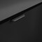 Flash Furniture Dell Receptacle Enclosure for 32 Gallon Trash Cans w/8-in Drop Hole and Upper Tray Shelf, Blk GC-M-196-BLK-GG - alternate 7